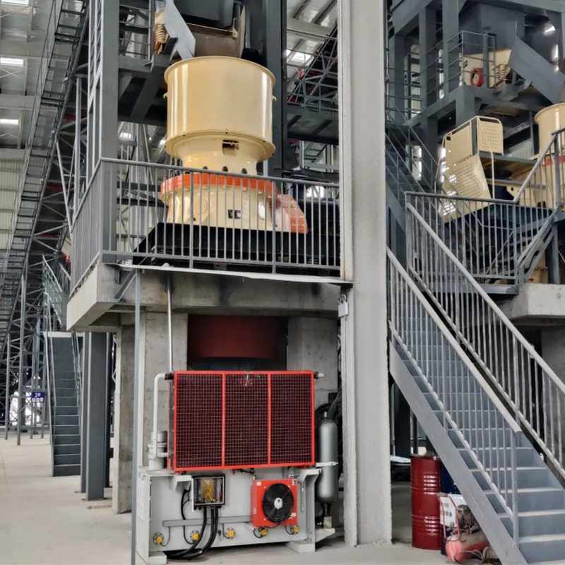 Одновальная гидравлическая конусная дробилка (4)