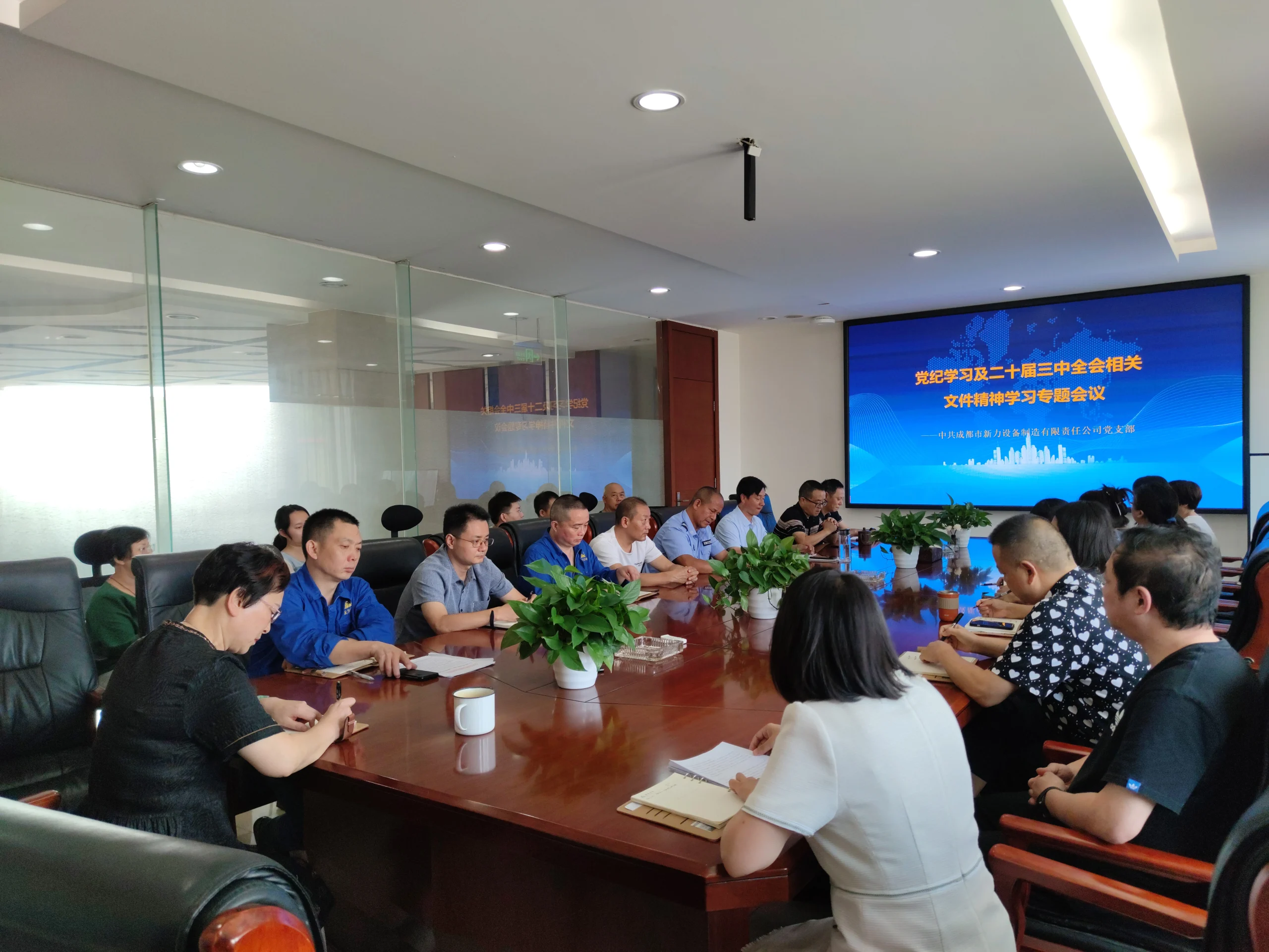 Партийная организация компании «Синьли горное оборудование» провела1 (2)