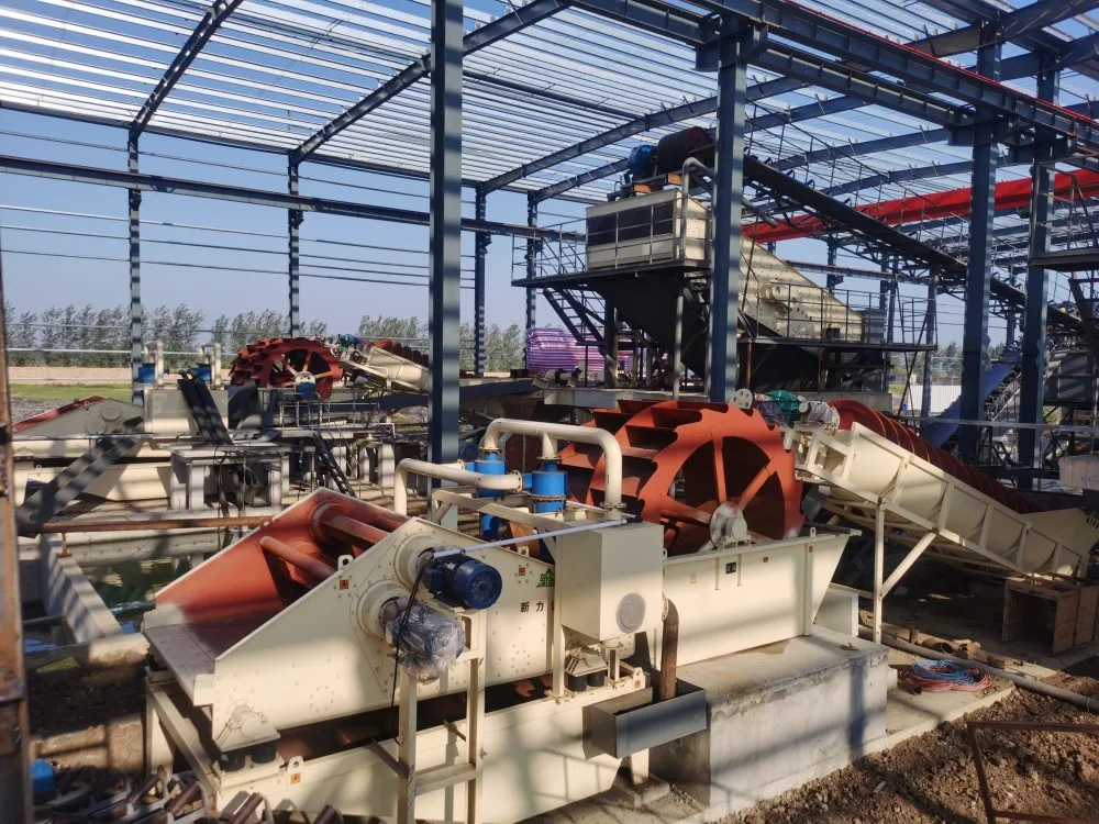 Проект производственной линии песчано-гравийного заполнителя из угольных отходов производительностью 500 тонн в час в Мэнчэне